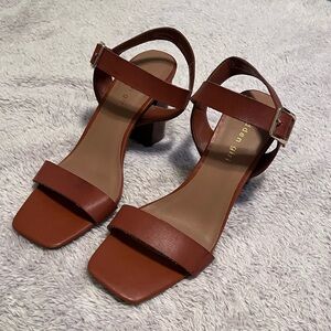 steve madden brown heels